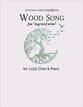 Wood Song SATB choral sheet music cover